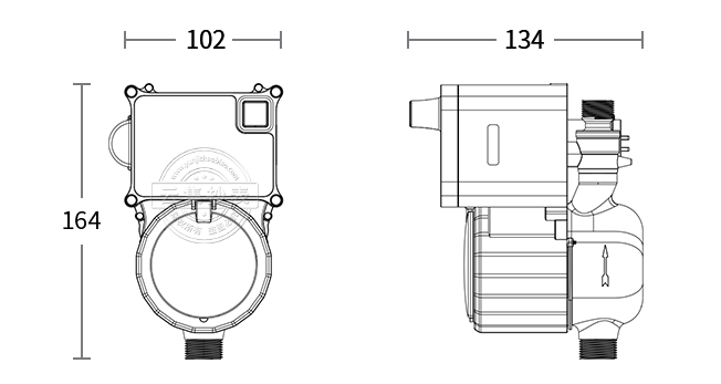 ÐýÒíʽֱ¶ÁʽԶ´«Ë®±íLXSY